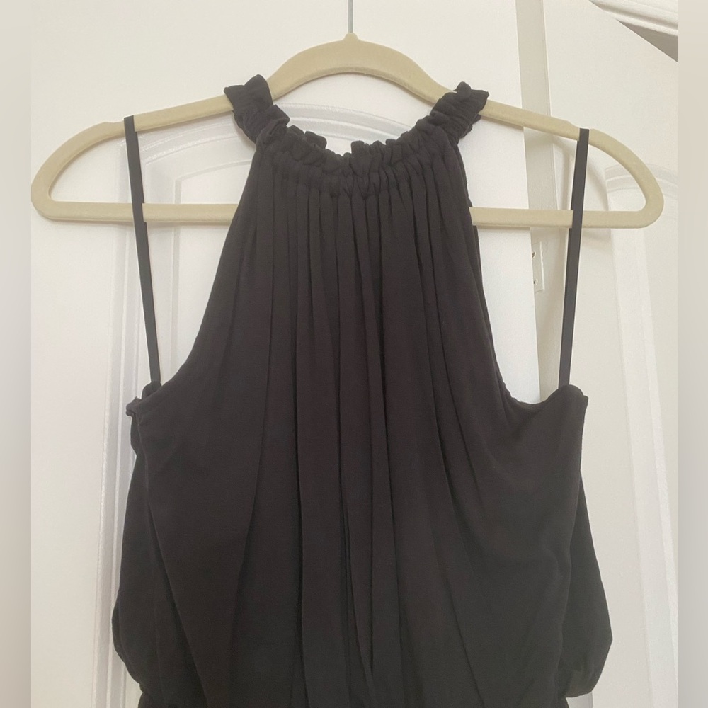Loft Black Halter Dress - Picture 3 of 6
